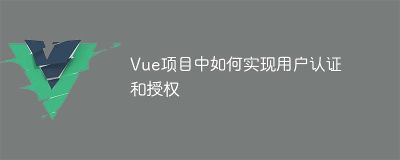 Vue项目用户认证攻略：核对身份，一键授权