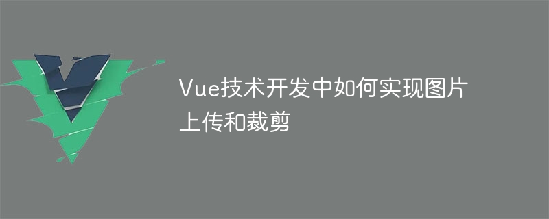 Vue.js神器！轻松上传裁剪图片，前端新利器