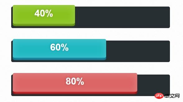 网页设计必备！CSS3发光进度条动画大揭秘