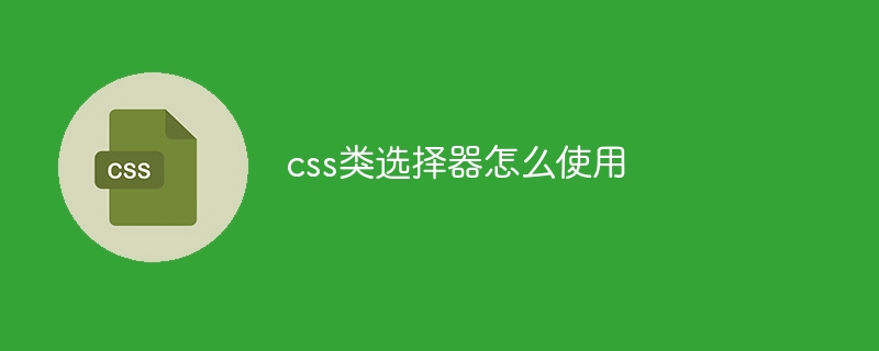 掌握 CSS 类选择器：轻松为 HTML 元素上色，提升前端设计效率