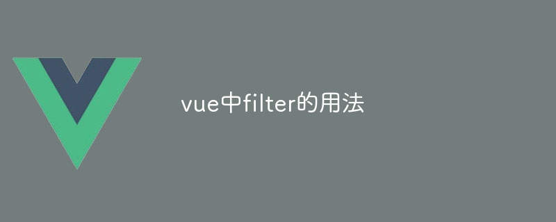 Vue.js 过滤器：让数据处理更轻松，展示更美观