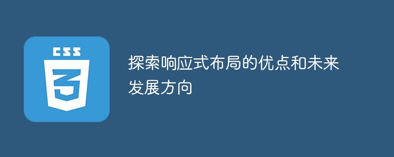 探索响应式布局的优点及未来发展方向，提升用户体验与搜索引擎优化