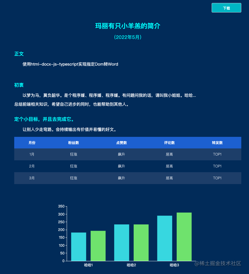 基于 Vue 的 htmldocx：实现快速在线编辑和导出文档的简便方法