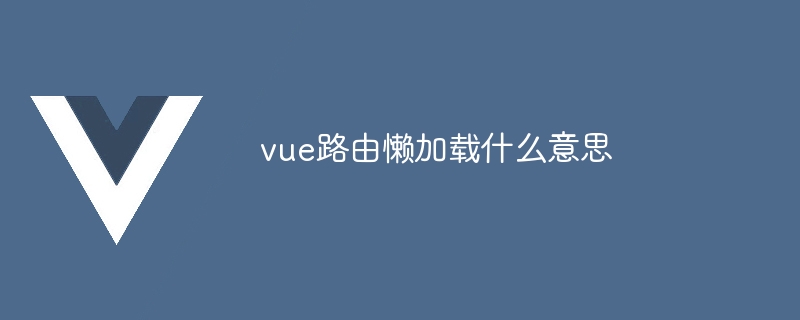 Vue 路由懒加载原理及实现教程，提升应用性能